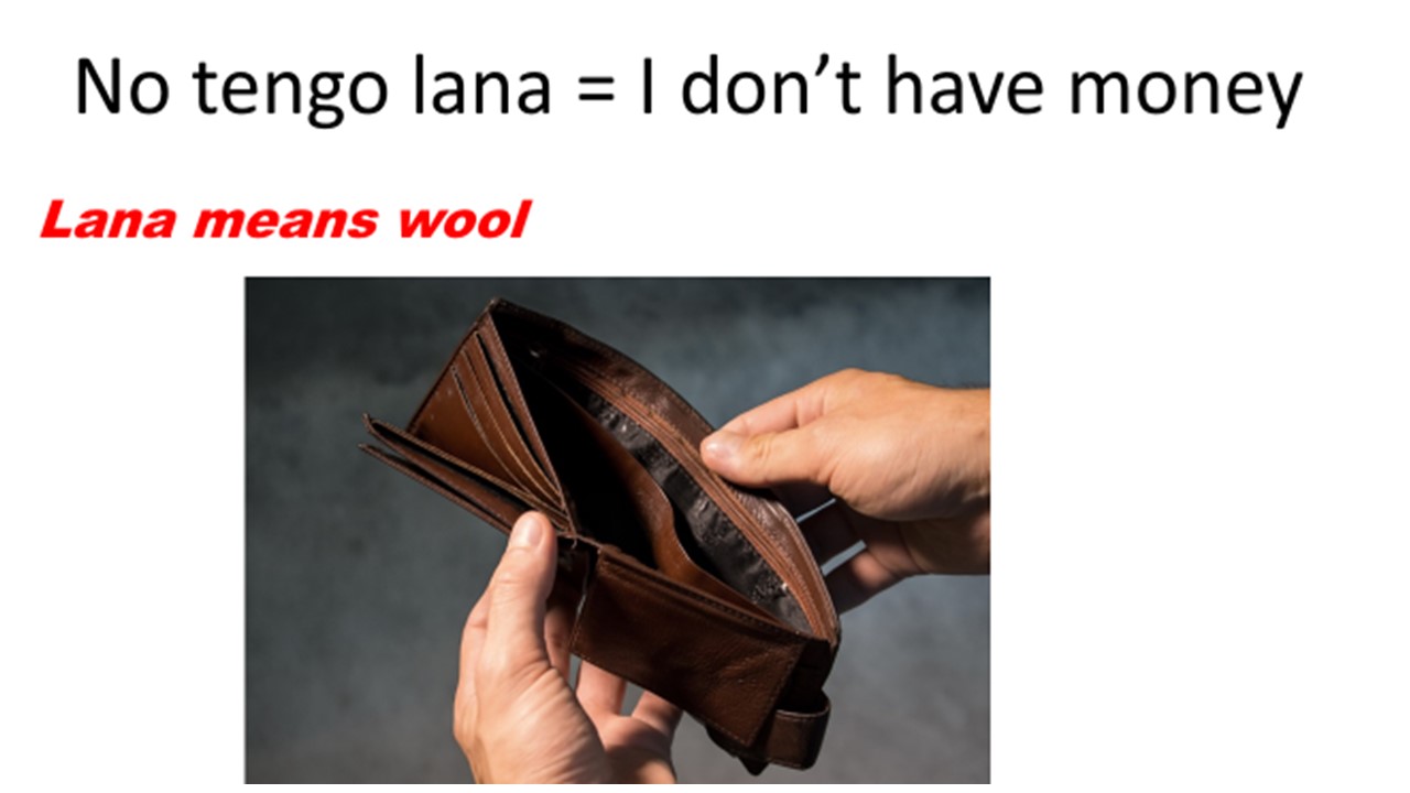 For Spanish Teachers SPANISH SLANG