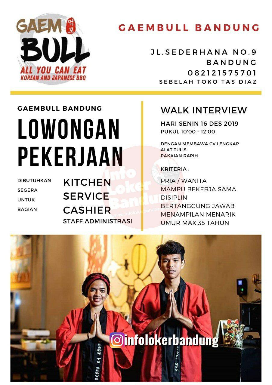 Walk In Interview Gaembul Bandung 16 Desember 2019