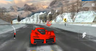 Turbo Melayang Balap 3D game mobil balap
