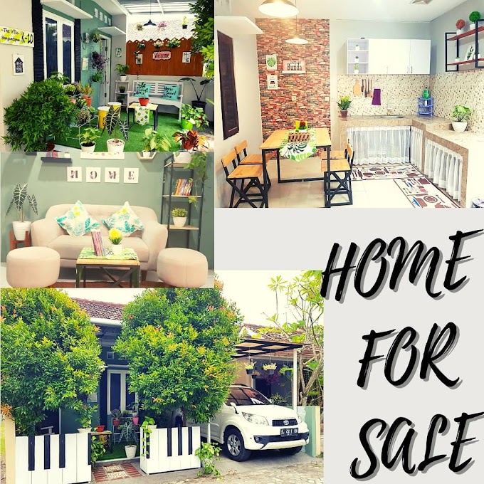  Dijual rumah cantik full furnished desain  minimalis modern dalam perumahan Villa Banguntapan.