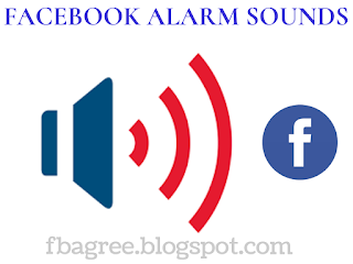 Facebook alarm sounds