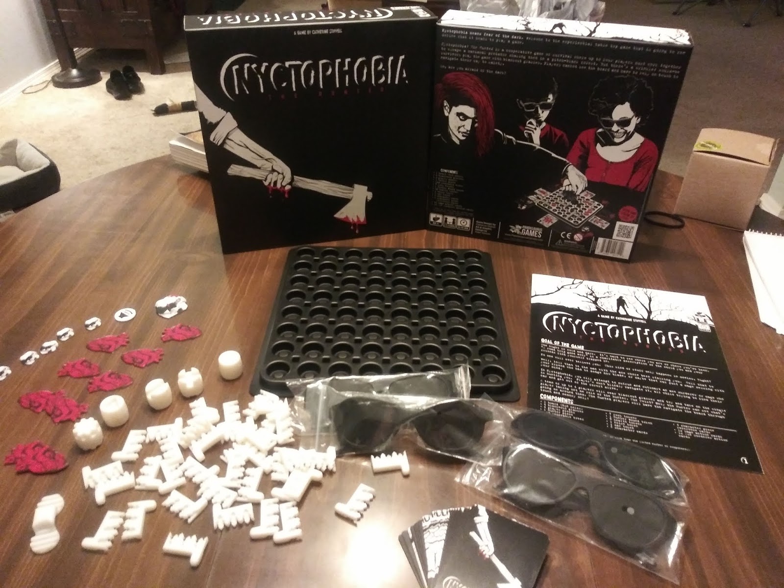 The Game Dork S Gaming Corner Board Game Review Nyctophobia