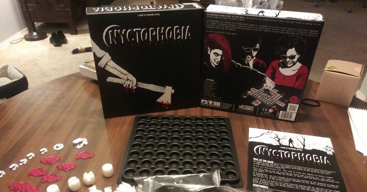The Game Dork's Gaming Corner: Board Game Review: Nyctophobia
