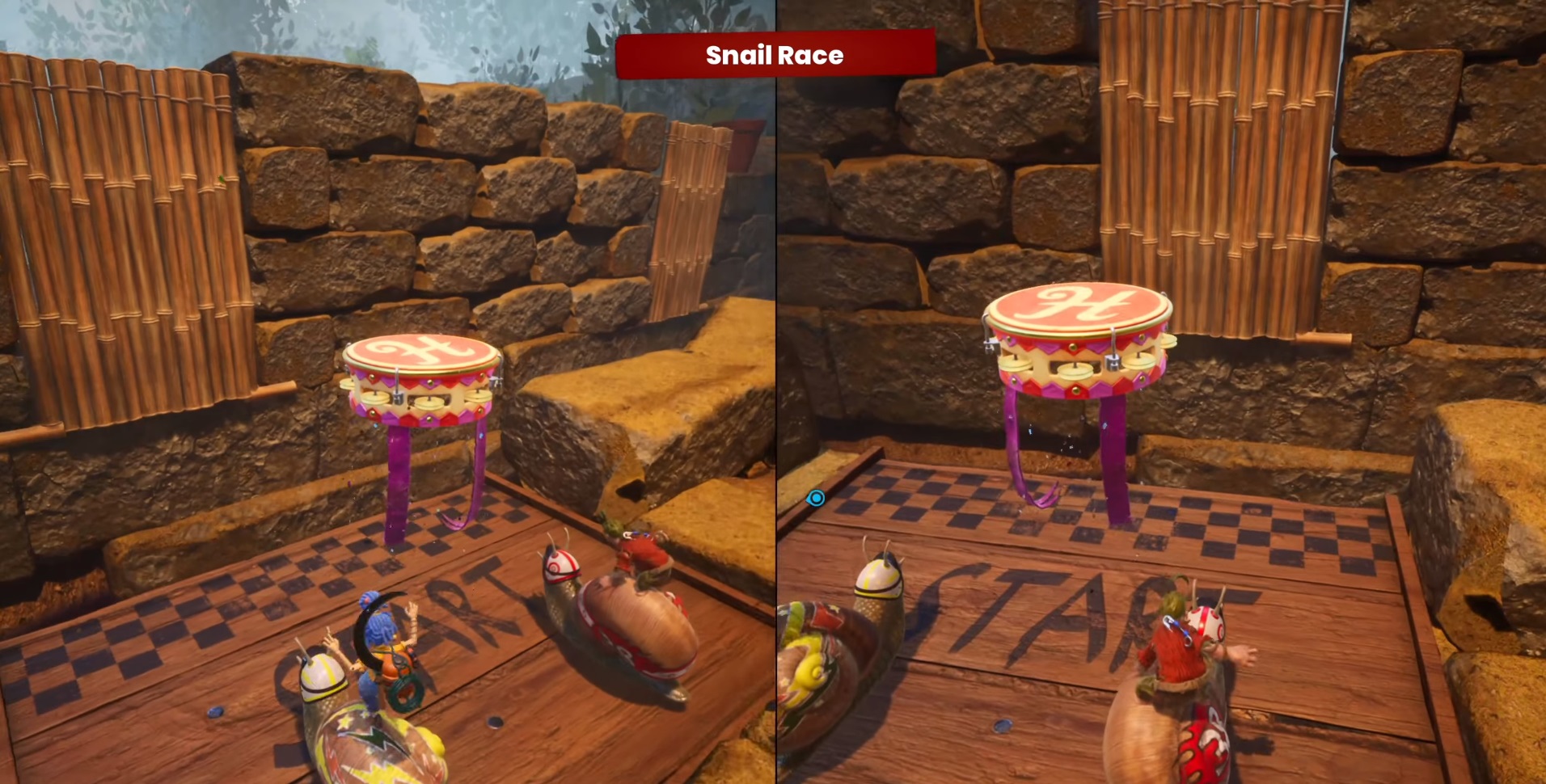Mini-game №20 "Race on the snails"