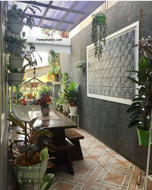 Desain Taman Teras Ukuran 1 x 3 M Disamping Rumah ~ Homeshabby.com