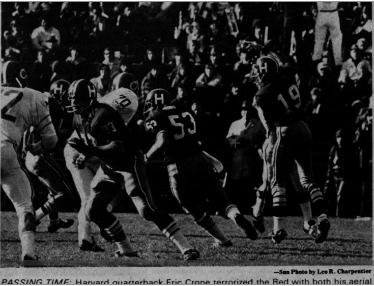 Gridiron Garb Harvard Crimson (197273)