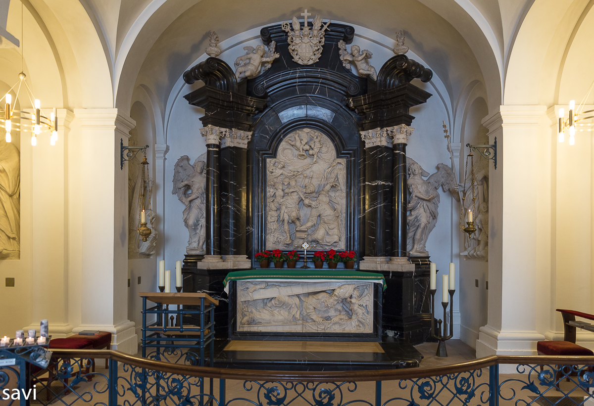 sacerdos viennensis Am Grab des hl. Bonifatius in Fulda 2