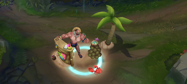 braum fiesta en la piscina