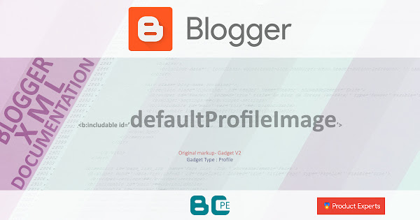 Blogger - defaultProfileImage [Profile GV2]