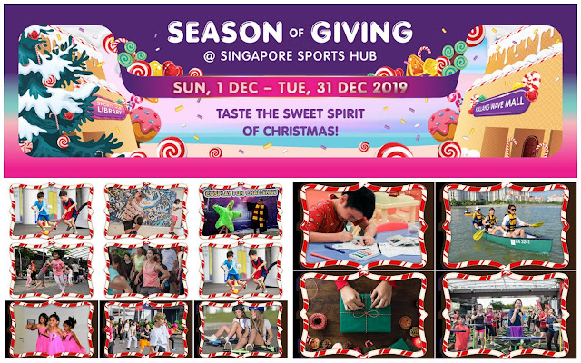 Singapore Sports Hub : Season of Giving 