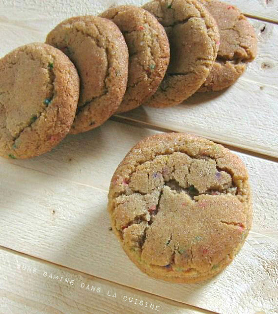 une gamine dans la cuisine Brown Butter, Funfetti Snickerdoodles