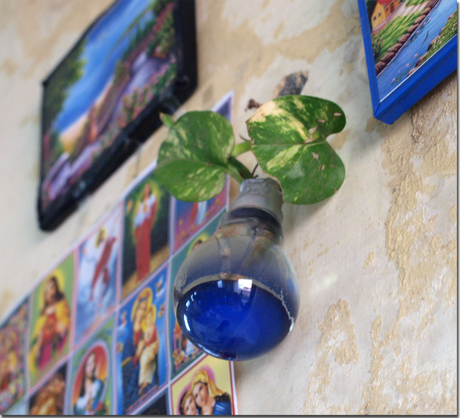 Operation Shanti What to do with an old lightbulb?