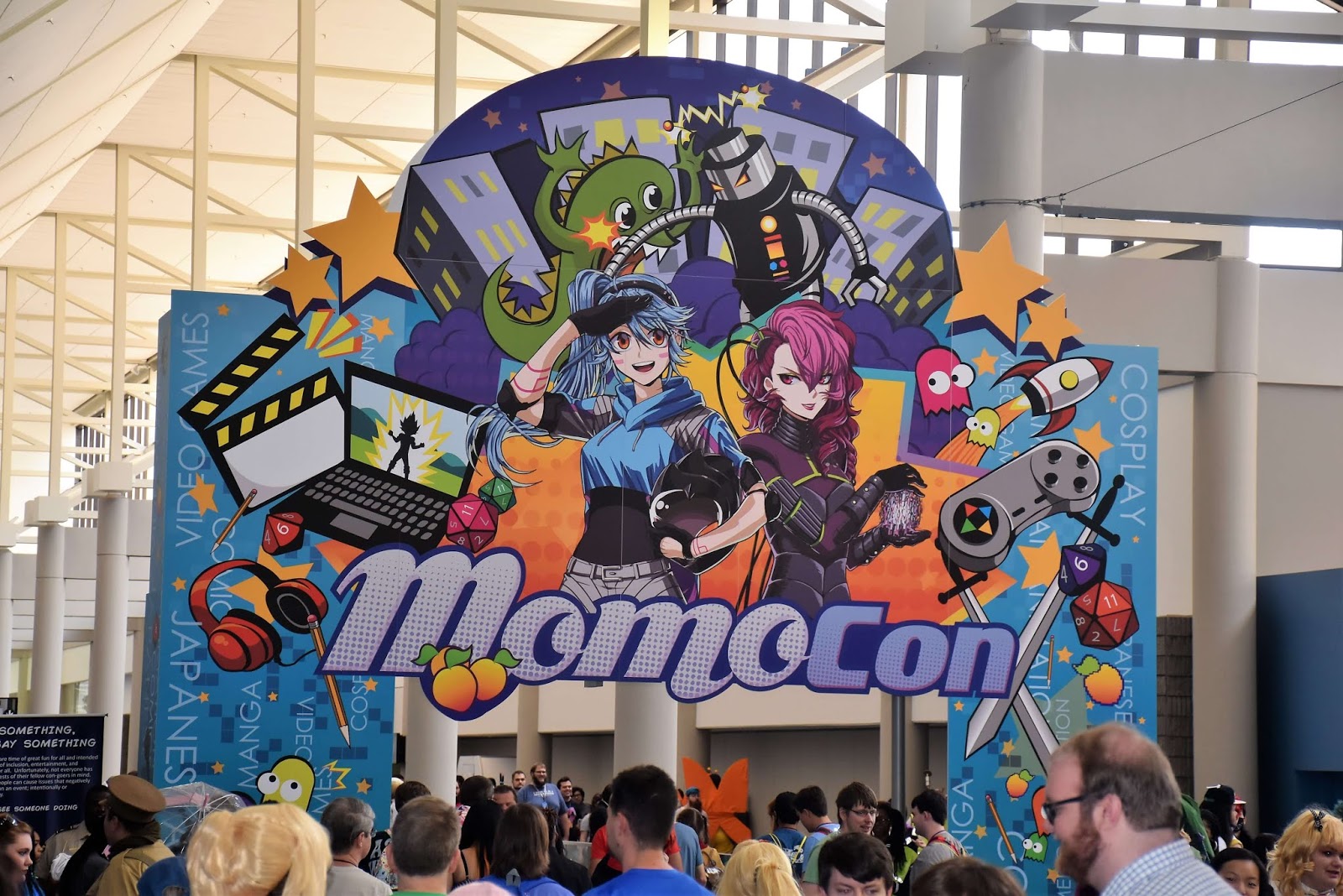 Starting Our Summer Break at MomoCon Atlanta Again!
