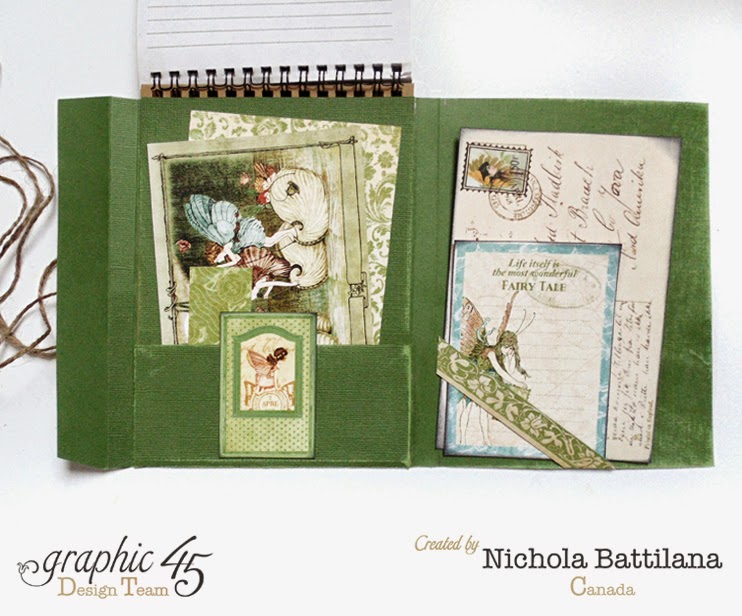 Graphic 45 Once Upon a Springtime Journal - Nichola Battilana