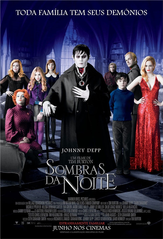 Filme: Sombras da Noite (Dark Shadows)