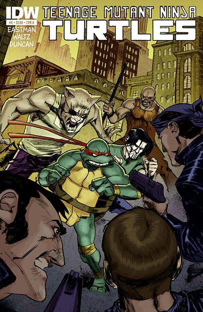 Full Scan of IDW's TMNT Ashcan