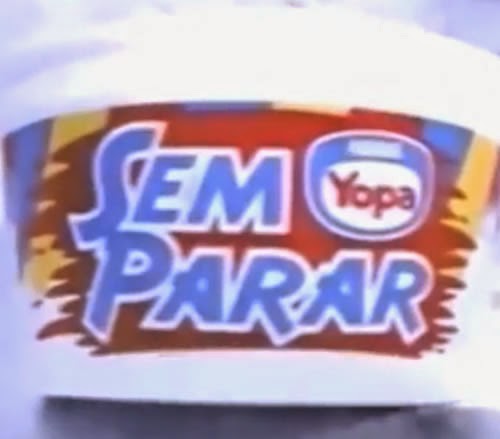 Propaganda do Sorvete Sem Parar. Lançamento da Yopa em 1997.