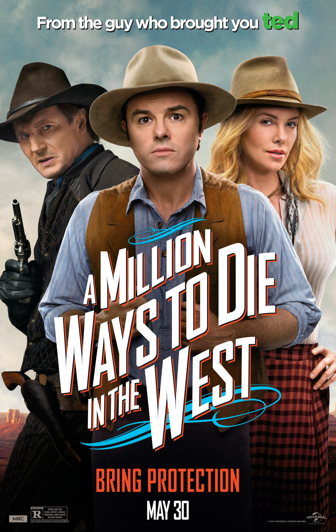 1 Million Ways To Die In The West FILMES - PROFESSOR ADALBERTO: UM MILHÃO DE MANEIRAS DE PEGAR NA PISTOLA