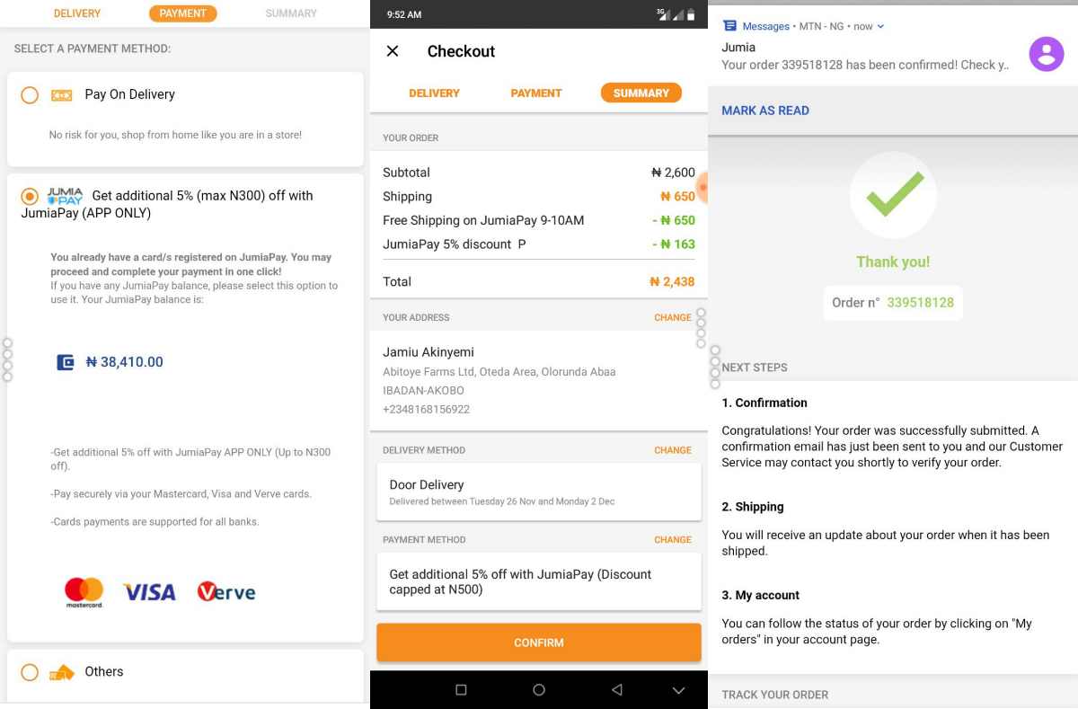 Buying Product on Jumia Return and Quality Check