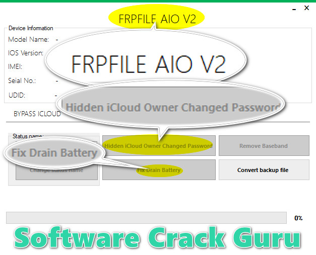 iFrpfile All In One iCloud tool V2 Free Download
