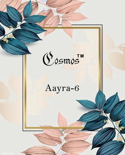 Cosmos Aayra vol 6 Georgette Pakistani Suits catalog