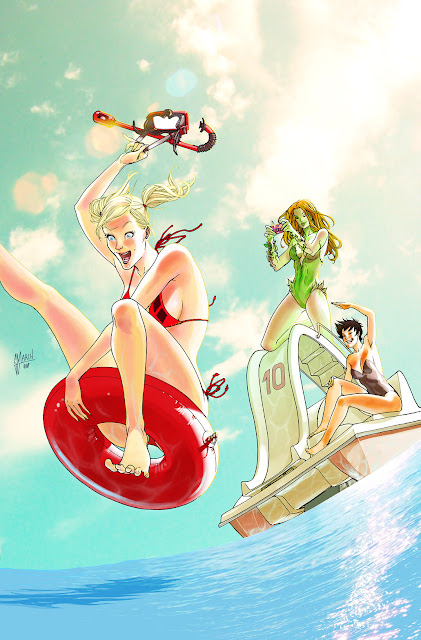 Gotham City Sirens beach cover by Guillem March