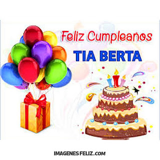 Feliz Cumpleaños Tia