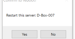 PowerShell restart remote server with confirmation