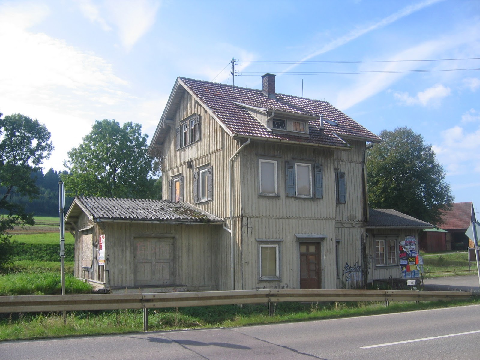Engstingen und die Alb Bahnhof Kohlstetten Wie es wohl im Innnersten