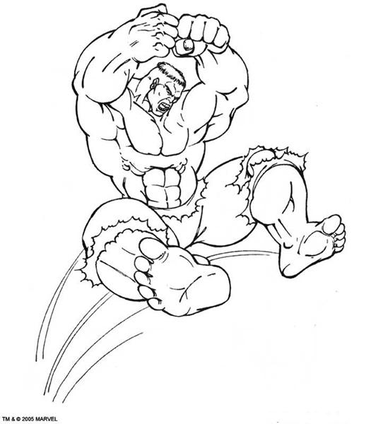 Incredible Hulk Coloring Pages Learn To Coloring