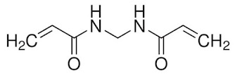 N, N'-methylenebisacrylamide (1 to 5% of acrylamide)