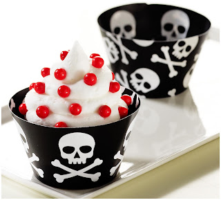  skull cupcake