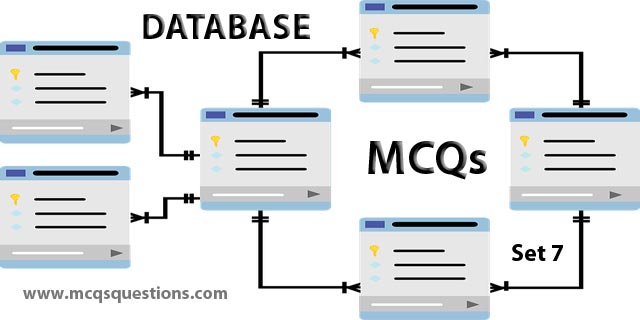 DBMS MCQ Questions With Answers Set 7