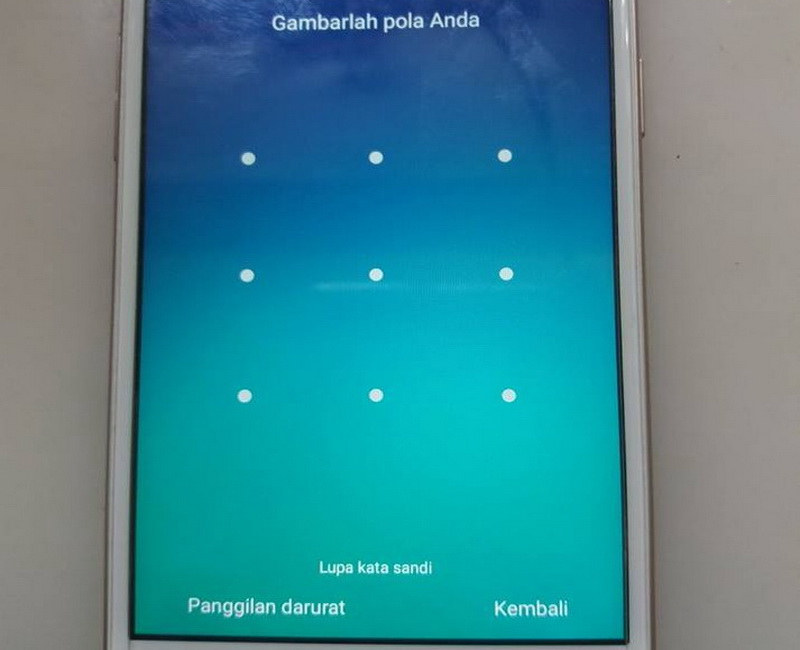 Cara membuka hp yang terkunci dengan kode pengaman