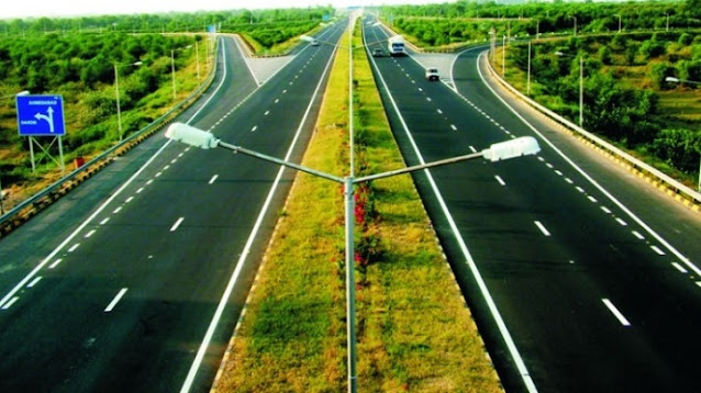 सड़क और राजमार्ग में अंतर - लंबी, लाल रोड, छोटा और लंबा NH, झाड़िया तथा पौधें