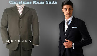 Mensusa Christmas Mens Suits