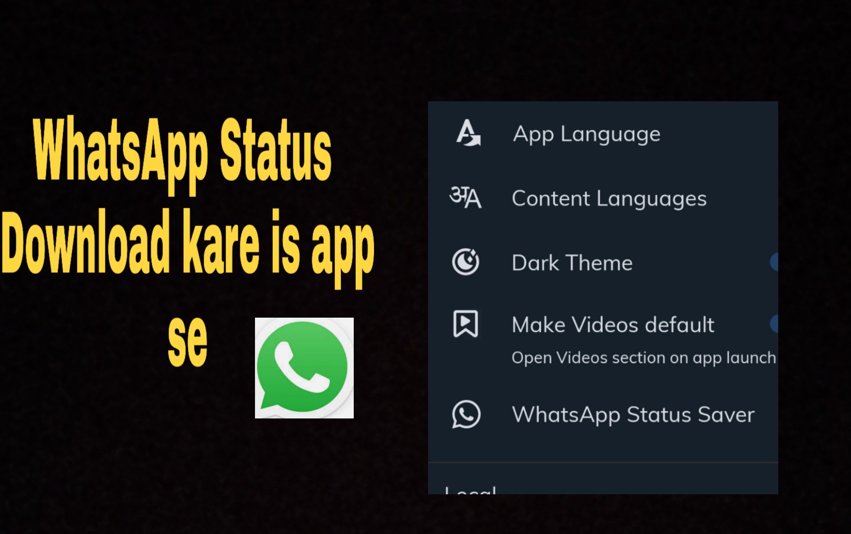 Whatsapp Status English Video Download 2020 After this, you can get a video that you want to