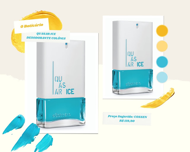 Pure Style O BoticárioQuasar IceFragrânciaDesodorante colônia