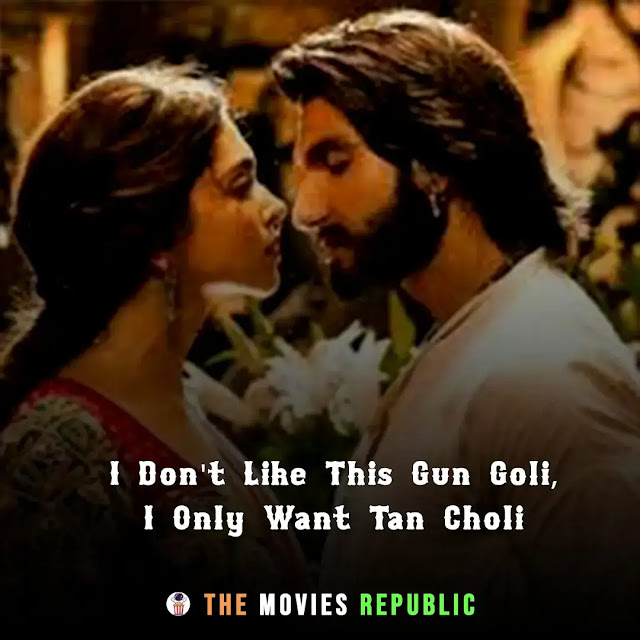 ramleela movie dialogues, ramleela movie quotes, ramleela movie shayari, ramleela movie status, ramleela movie captions