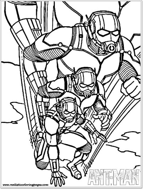 ant man mask coloring page coloring pages