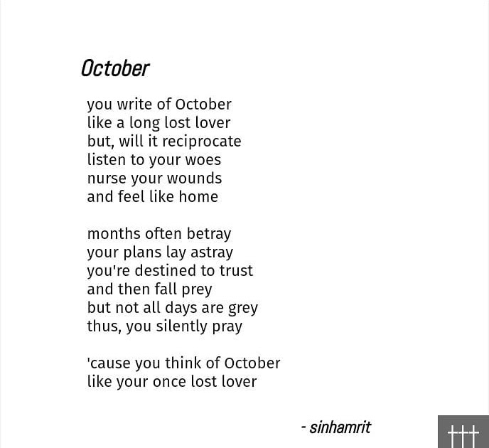 October
