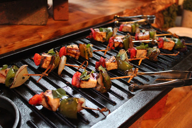 Swordfish skewers