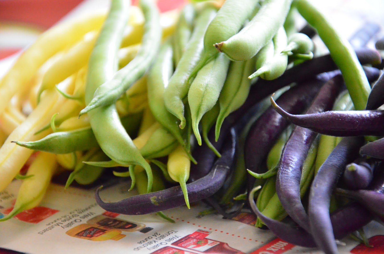 Kirsten's Cooking Purple Green Beans