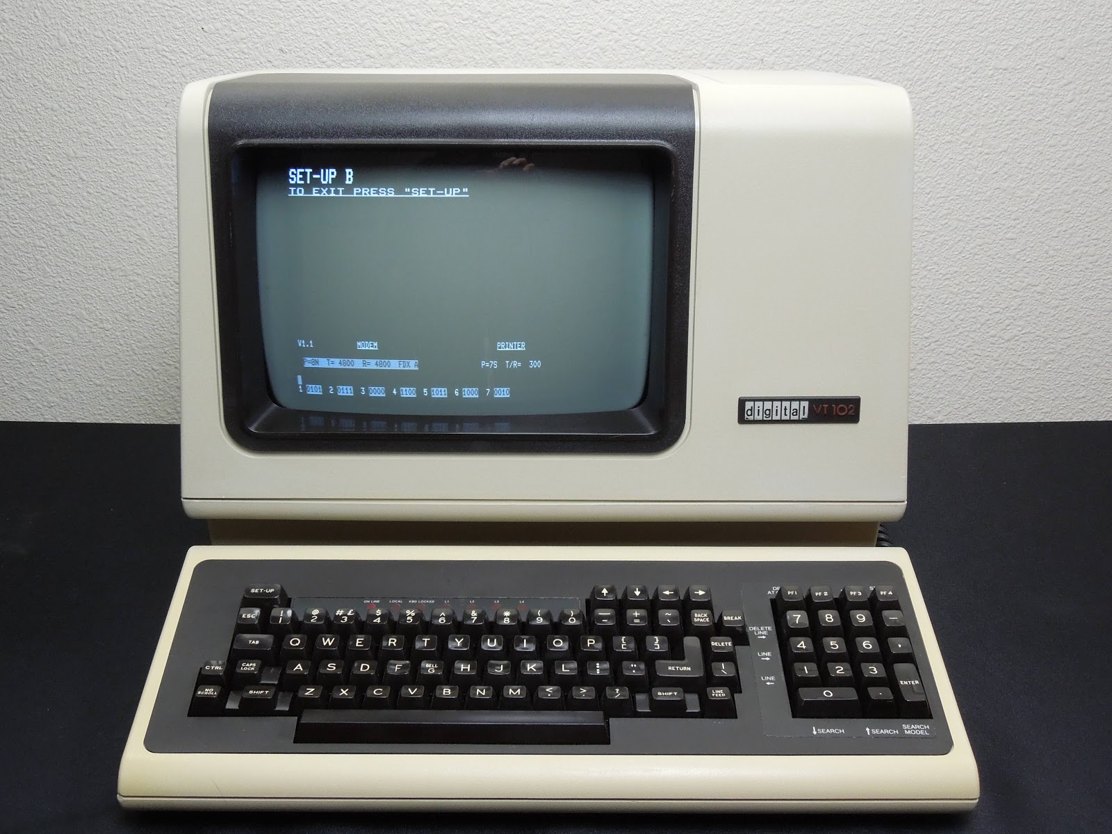 My Old Computers DEC VT102 Terminal (1983)