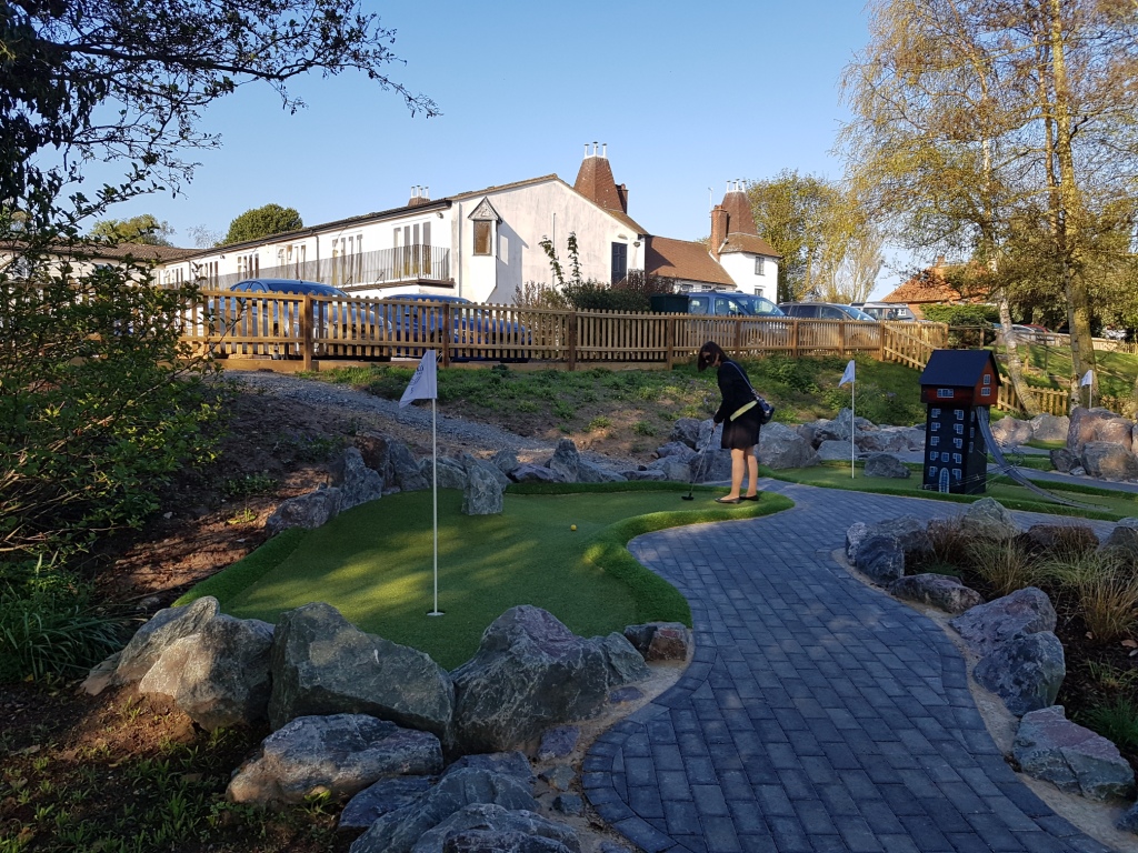 The Ham and Egger Files Jiggers Miniature Golf at Thorpeness Golf Club