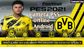 [500MB] PES 2021 PPSSPP Camera PS5 Android Offline Best Graphics New Face Kits & Transfer Update