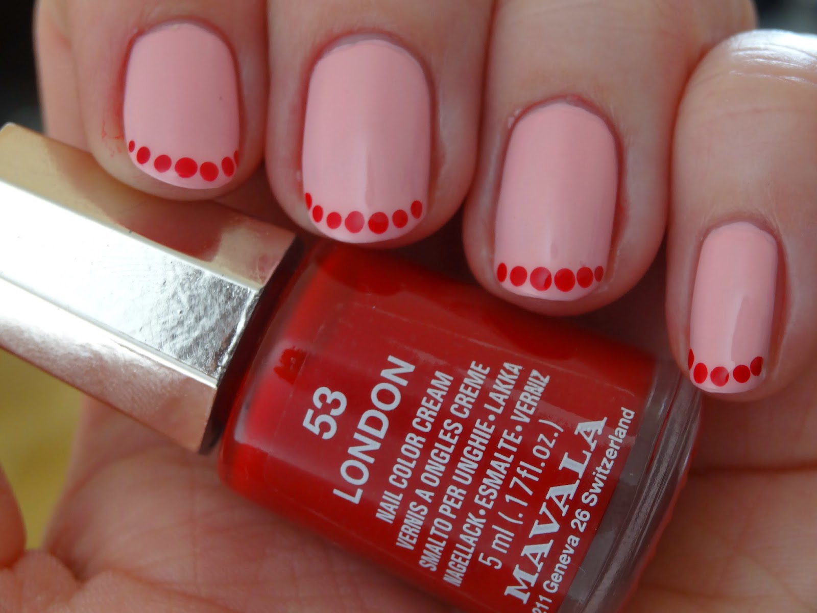 polishlover OPI Pink It Through Valentines Day Manicure 5