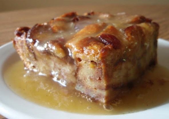 Bread Pudding with Whiskey Sauce