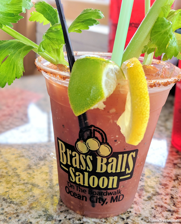 What Micky Eats... Brass Balls Saloon