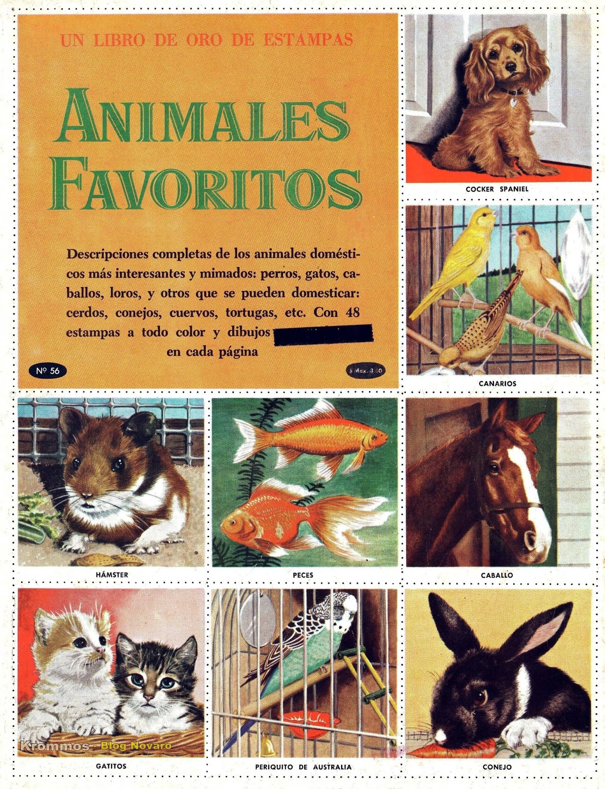 LIBRO DE ORO DE ANIMALES FAVORITOS